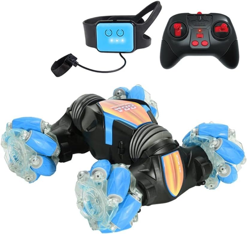 High-speed Toy Car For Children, with Remote control - black blue