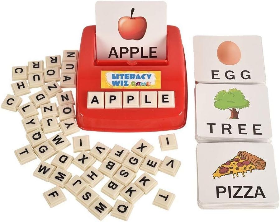 Letter Matching Game To Teach Reading And Writing - Multicolor