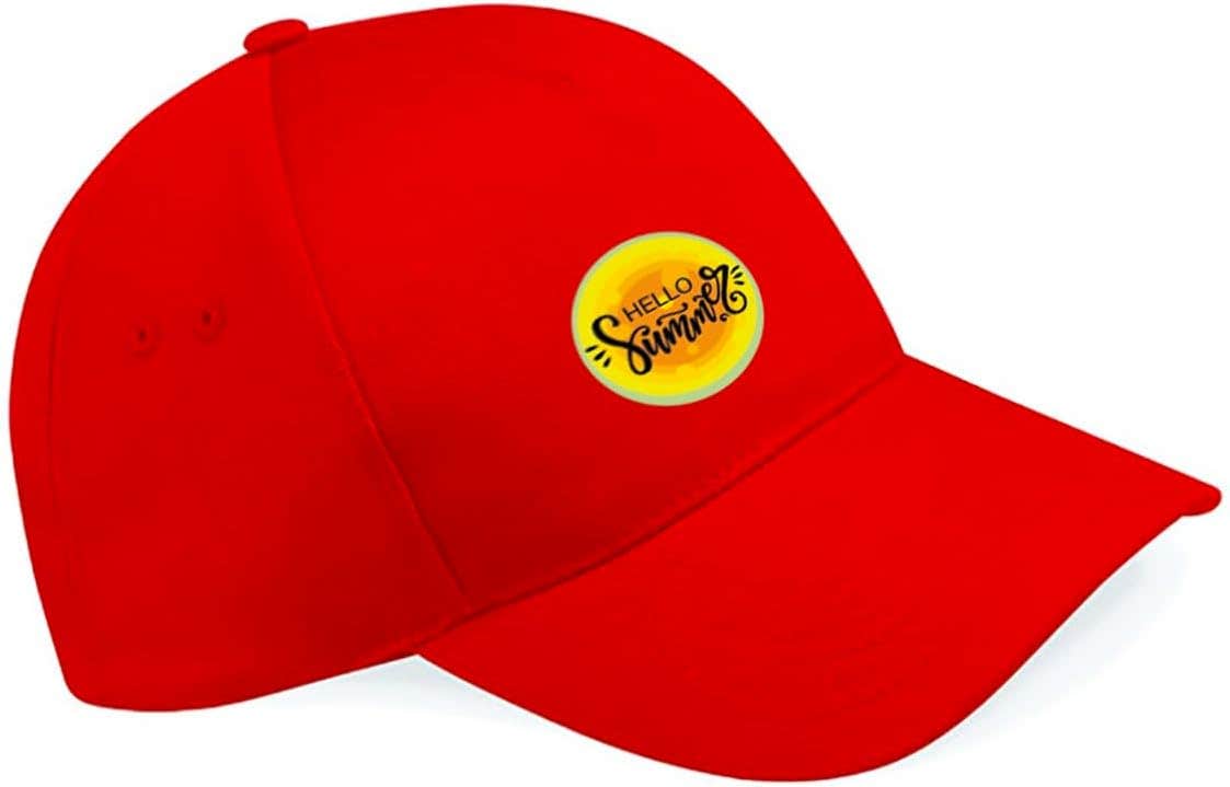 Logo Design Polyester Cap, One Size - Red