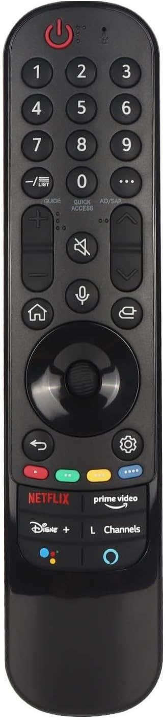 TIZOQ Remote Control for LG Smart TV Models - Black