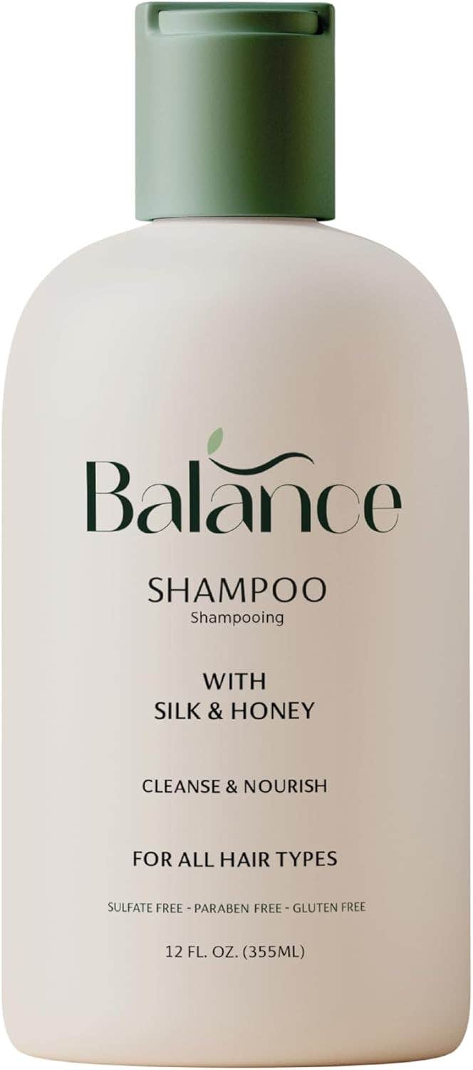 Balance Essential Hair Care Shampoo, Silk & Honey, 355 ml