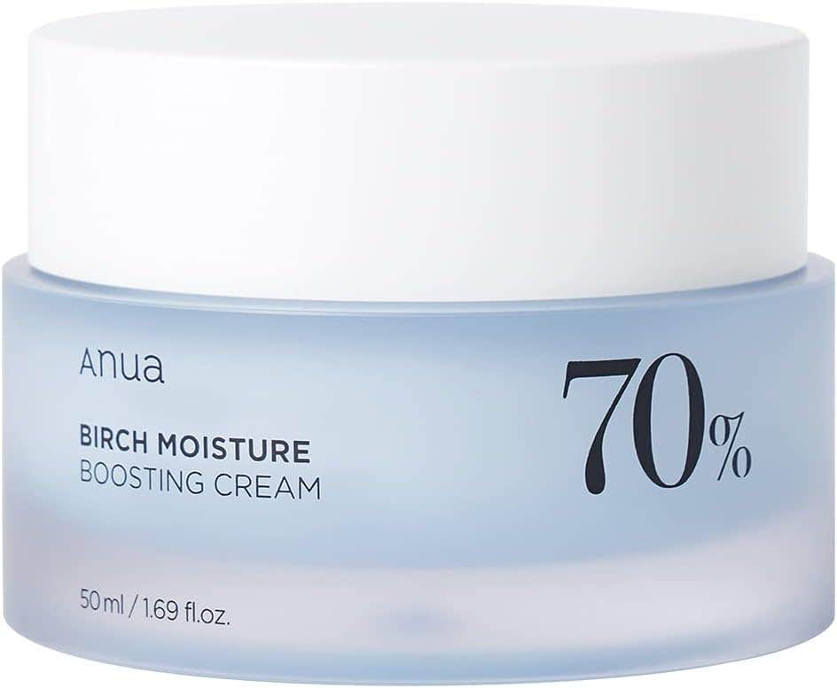 Anoa Birch Cream, containing hyaluronic acid, nourishes the skin and maintains its moisture, 50 ml