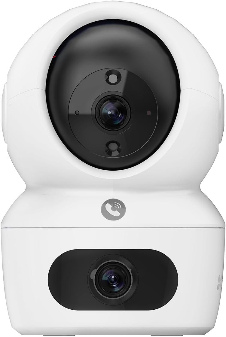 Hikvision H7c surveillance camera, motion detection, dual 2K resolution, night vision - white