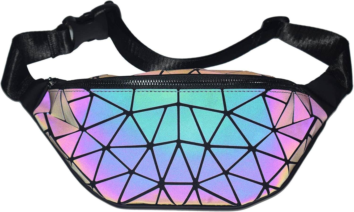 Obvie Hotone Luminous Waist Bag for Women - Multicolor