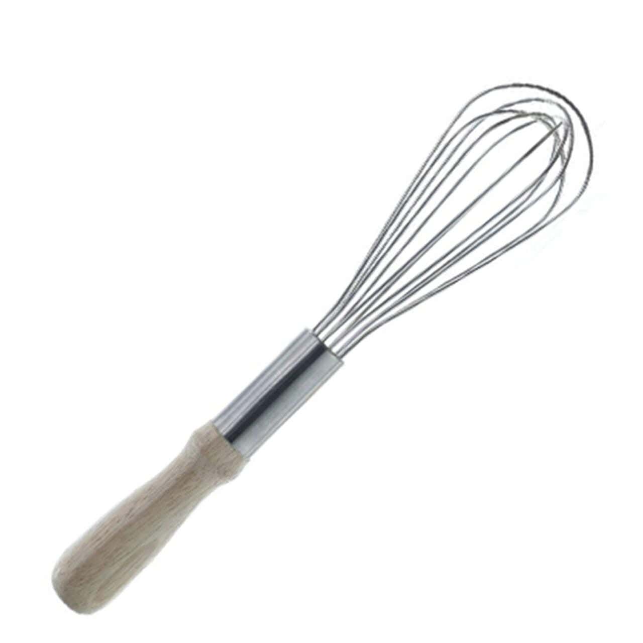 Egg beater, wooden handle - wooden