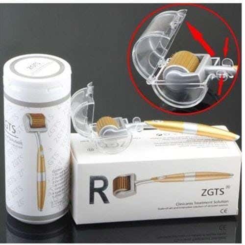 Zgts Derma Roller Gold - Titanium Needles - 0.75 Mm