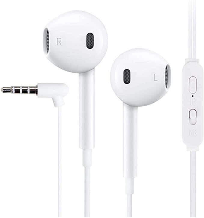 Iconz XIE01W In-Ear Ergonomic Headset with Mic - White