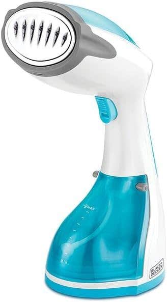 Black & Decker Handy HST1200 Garment Steamer, 1200W - Blue White