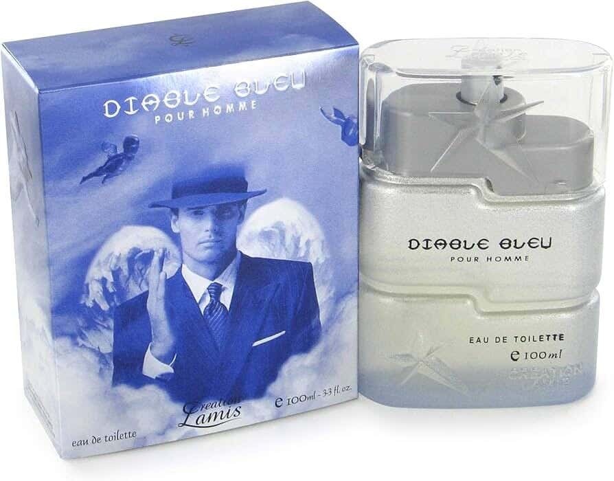 Perfume Creation Lamis for Men, Diable Blue - 100ml