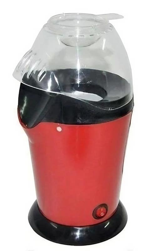 City HMA-1007 Popcorn Maker, 1200 Watt - Black Red