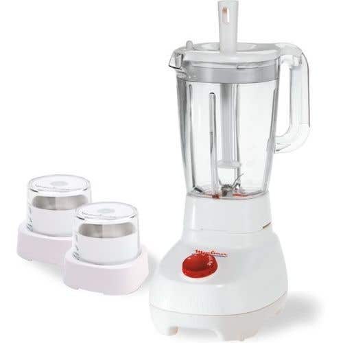 Moulinex LM207041 Super Blender, 500 Watt, 1.5 Liter, - White