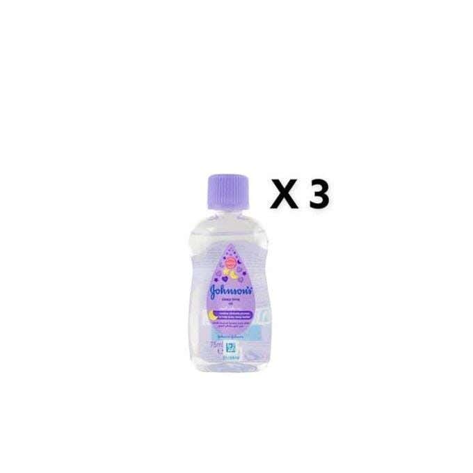 Johnson'S Bedtime Oil - 75 Ml X 3 Pcs