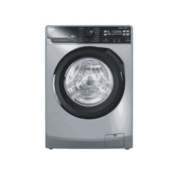 Zanussi ZWF9221SB7 Automatic Washing Machine, Front Loading, 9 kg, 1200 RPM, Inverter - Silver