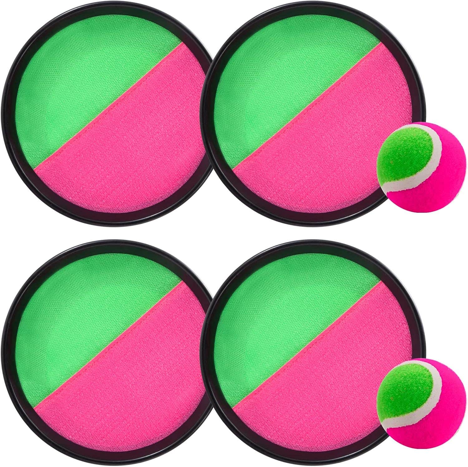Moonsing Velcro Design Ball Set, 4 Pieces - Multicolor