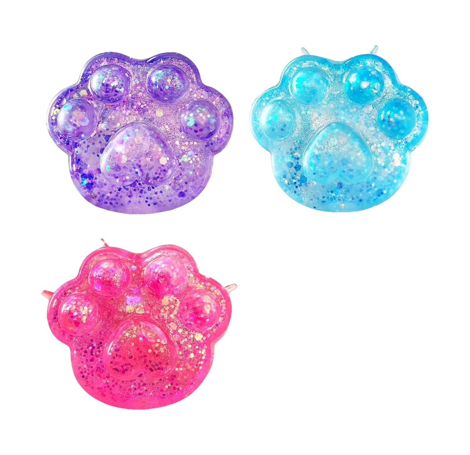 Anti-Stress Toy, 3 Pieces - Multicolor