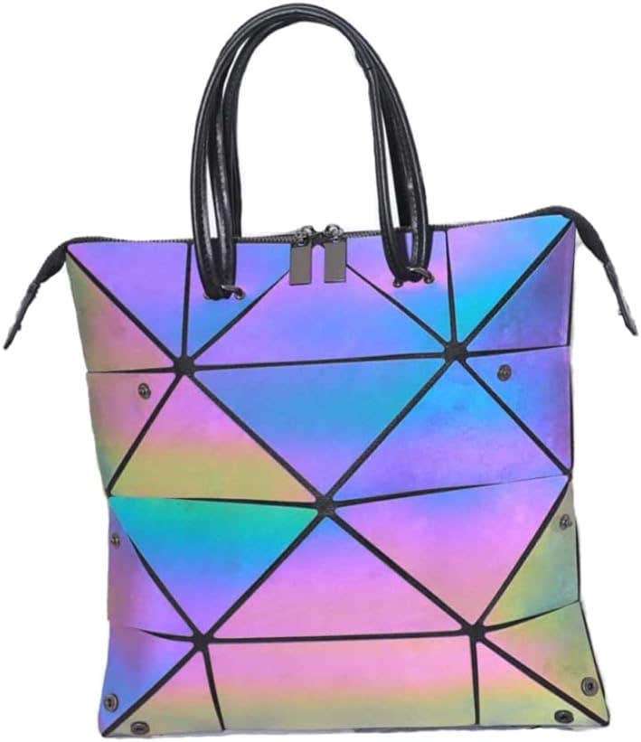 Fzchenrry Holographic Purse - Multicolor