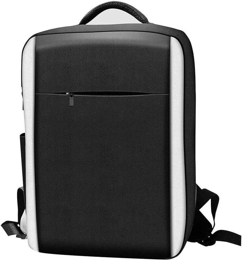Merkts Protective Waterproof Travel Backpack for PlayStation 5 - Black White
