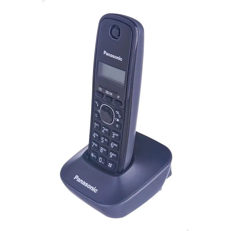 Panasonic KX-TG1611FXH Cordless Telephone - Black