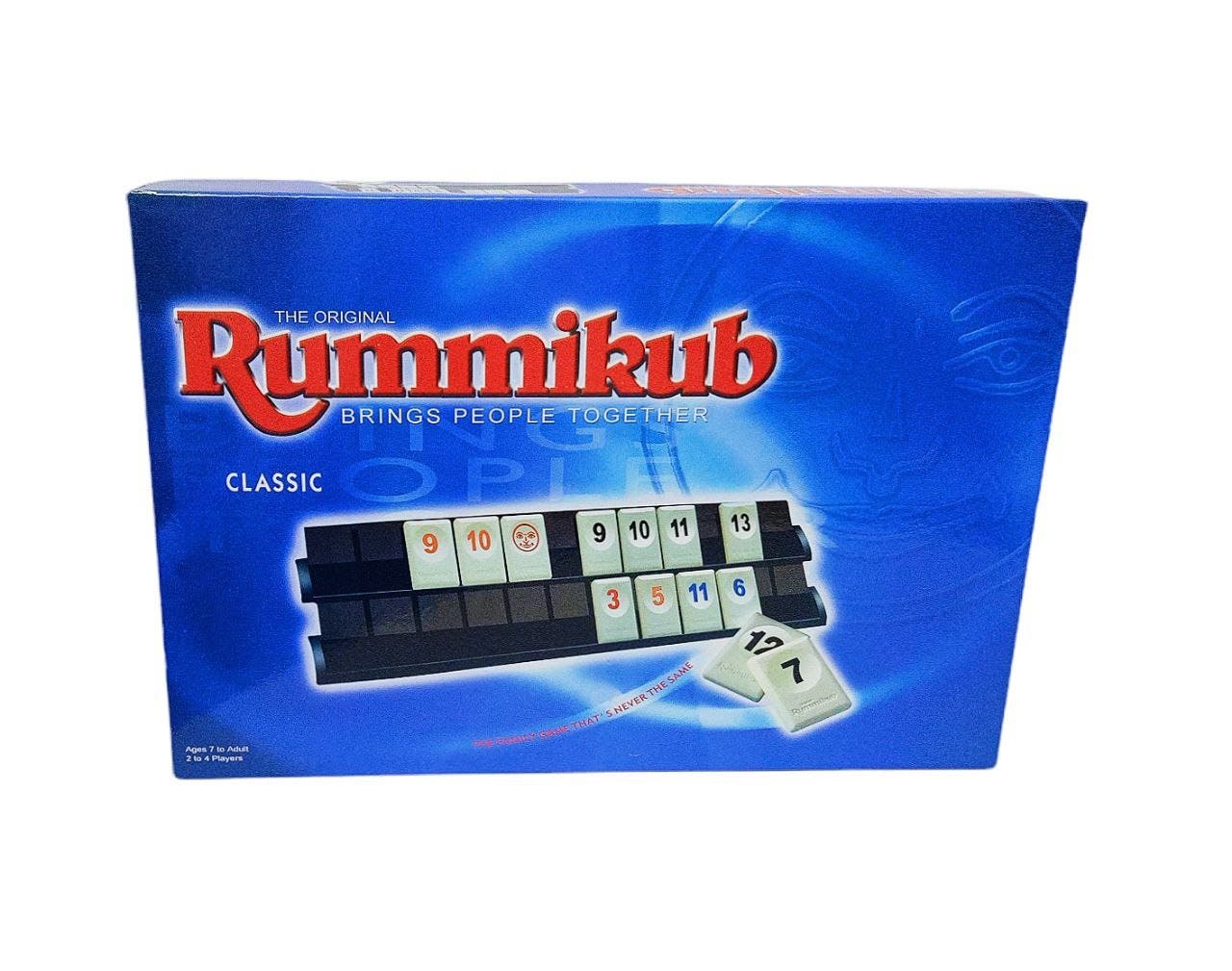 Alsafwa W37-130 Group Game Rummikub for Unisex Children - Black White