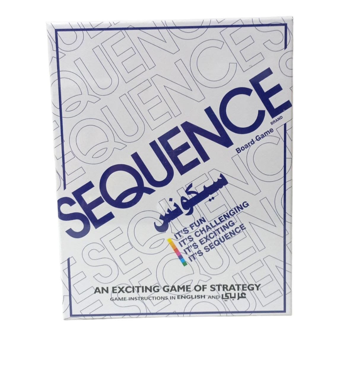 Alsafwa W37-19 Sequence Game for Unisex Children - Multicolor