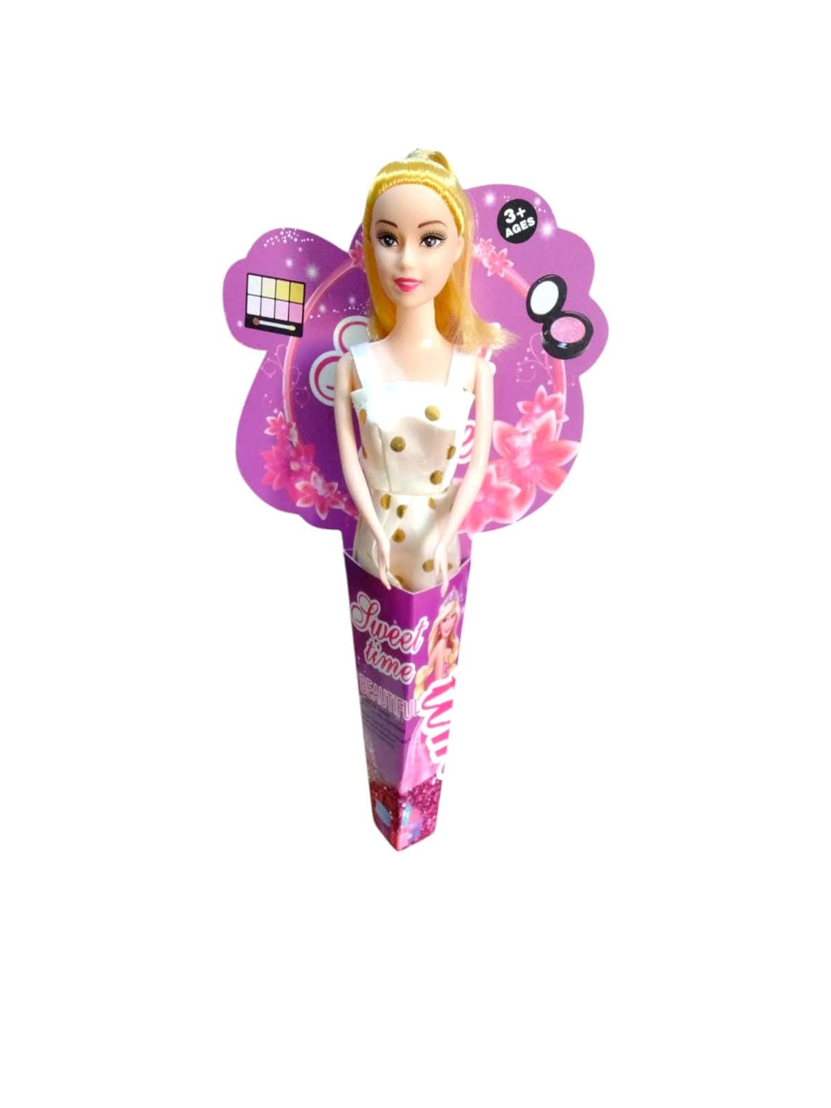 Alsafwa T-335-3 Doll Toy for Girls - Beige
