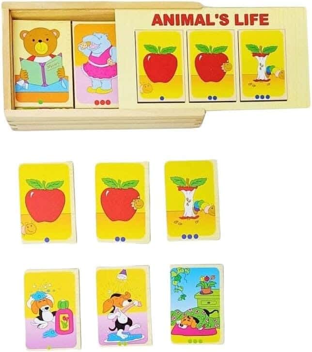 Alsafwa W22-40 Event Sequence Puzzle Game - Multicolor