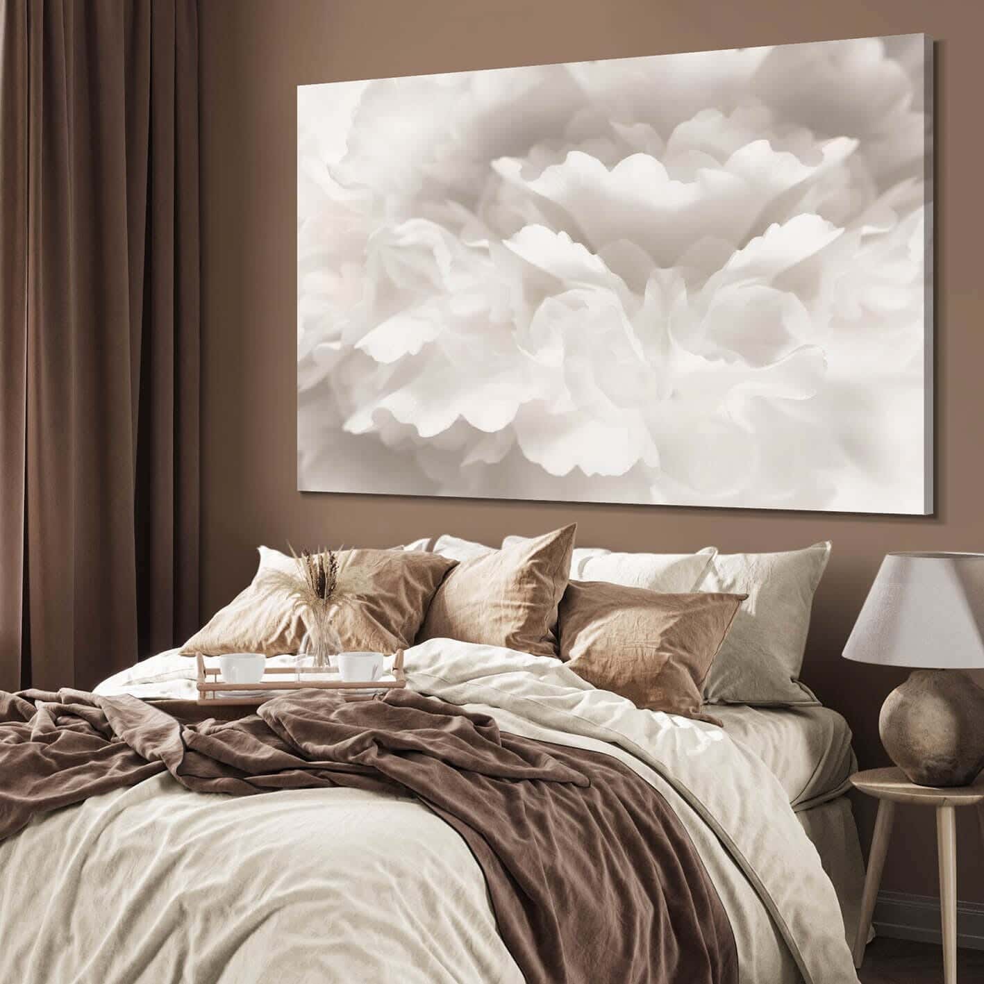 Galleria Tableau Natural Wood Printed Painting, 80x110 cm - Multicolor