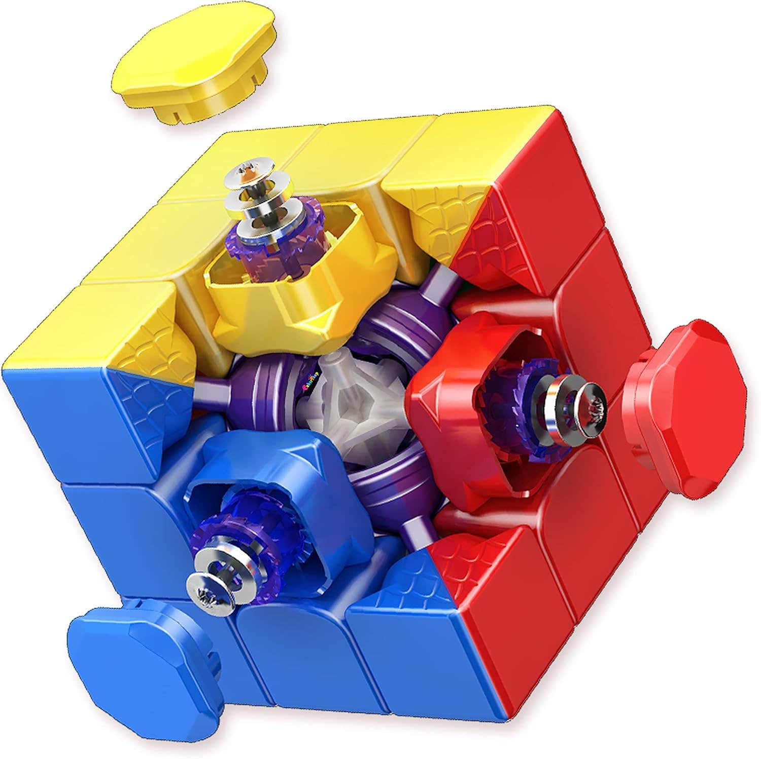 Cubershop Magnetic Design Plastic Speed Cube 3x3 - Multicolor