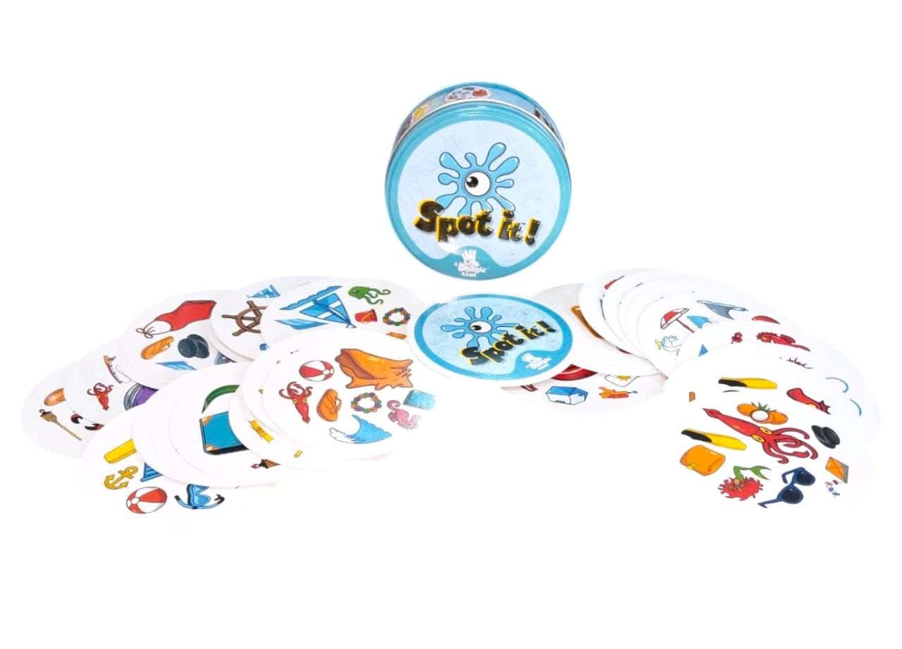 Alsafwa W37-95-2 Spot It Cards Toy for Unisex Children - Multicolor