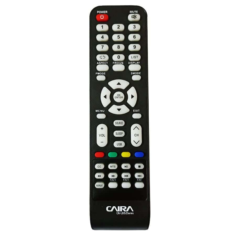 Remote Control Com.with Caira YG Screen - Black