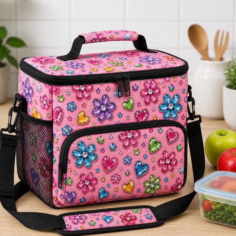 Thermal bag, 25-liter capacity, waterproof - Multicolor