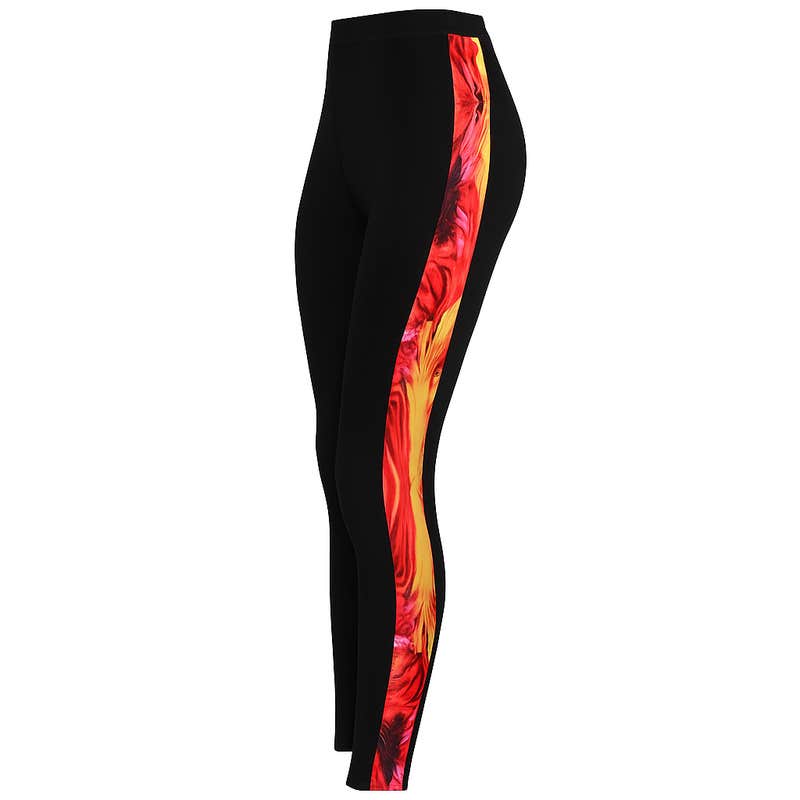 storedo Women's Leggings, One Size - Orange