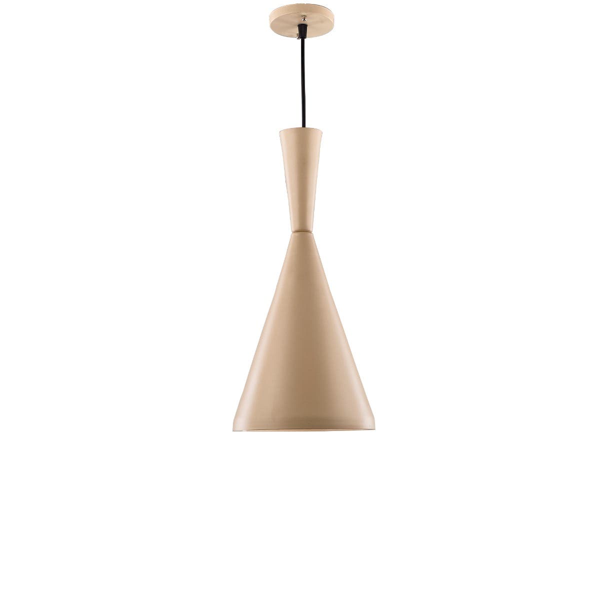 Modern aluminum Chandelier, 20×20×45 cm - Beige