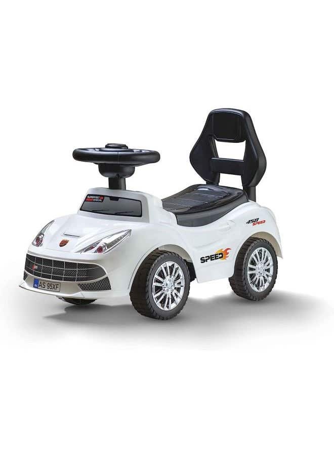 Riding Car Toy For Kids, From 1 to 5 Years - White