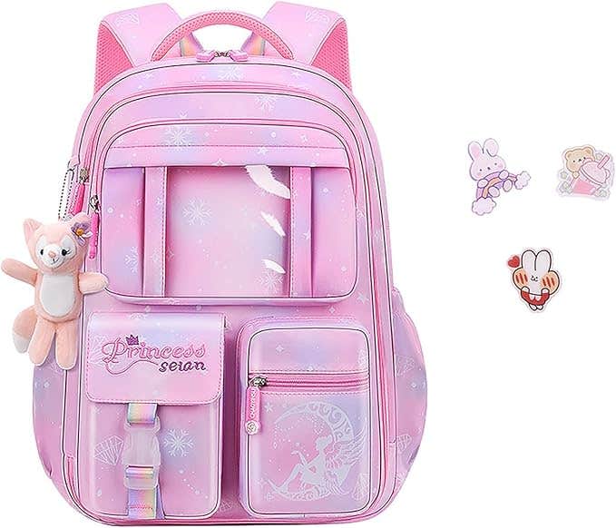 Damaiyiyi School Backpack Bags for Girls - pink