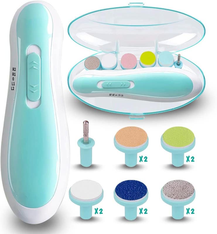 Electric Baby Nail Trimmer Nail Care Kit - Multicolor