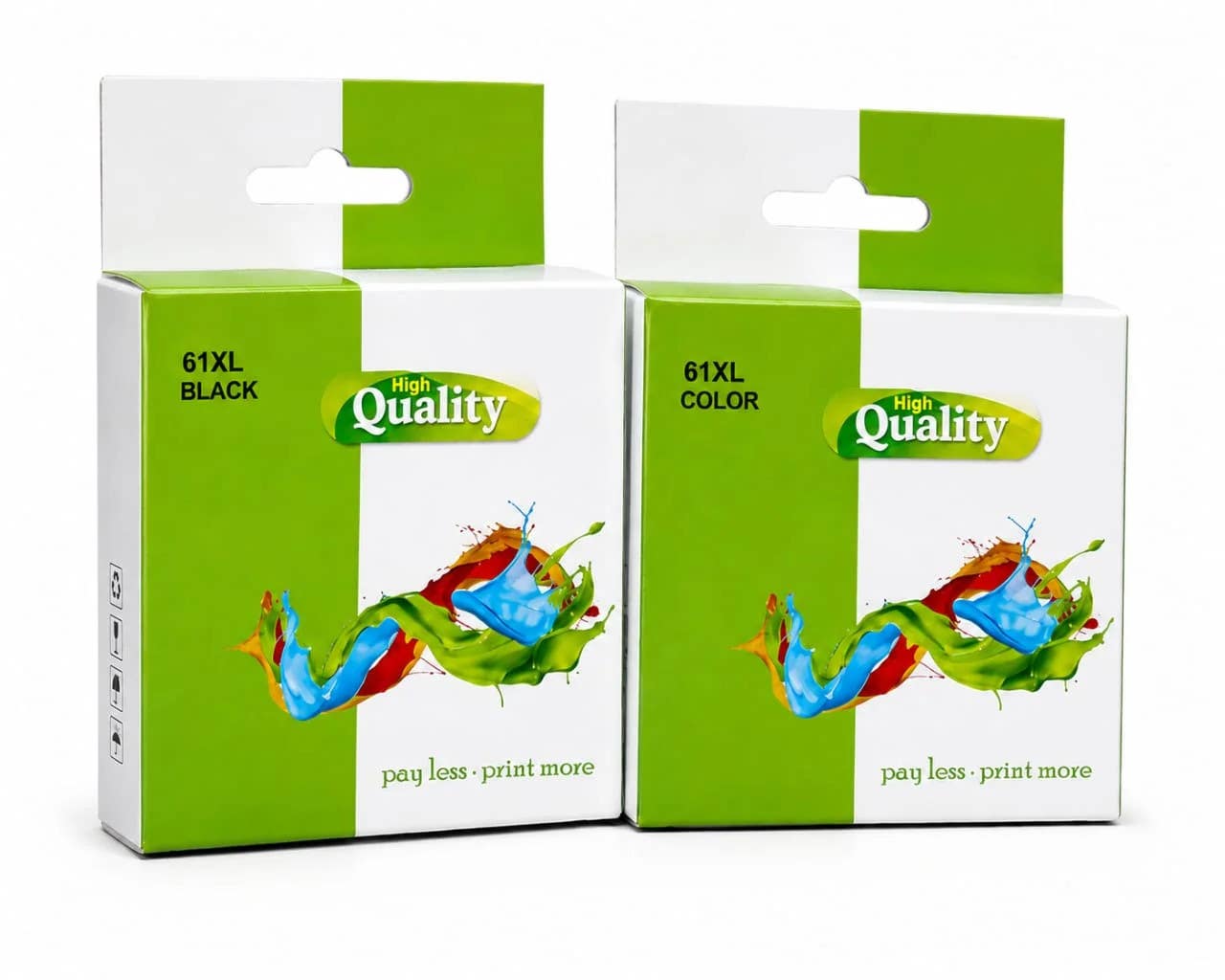 HP Inkjet Cartridge, 61XL, Multi-Color Kit - CH563W