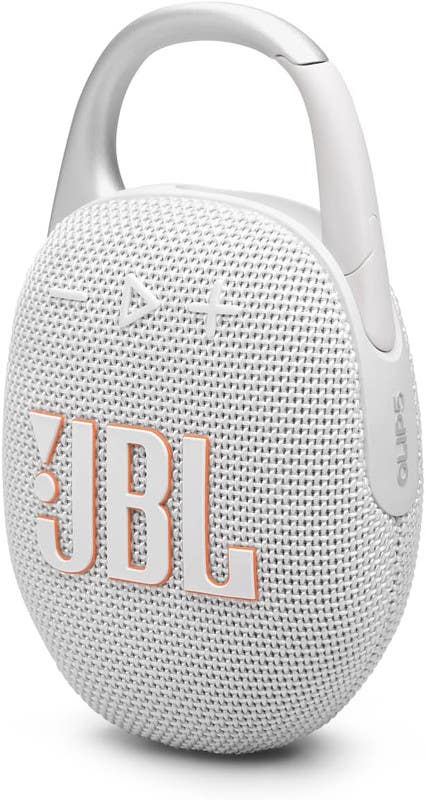 Jbl Clip 5 Waterproof Portable Bluetooth Speaker - White