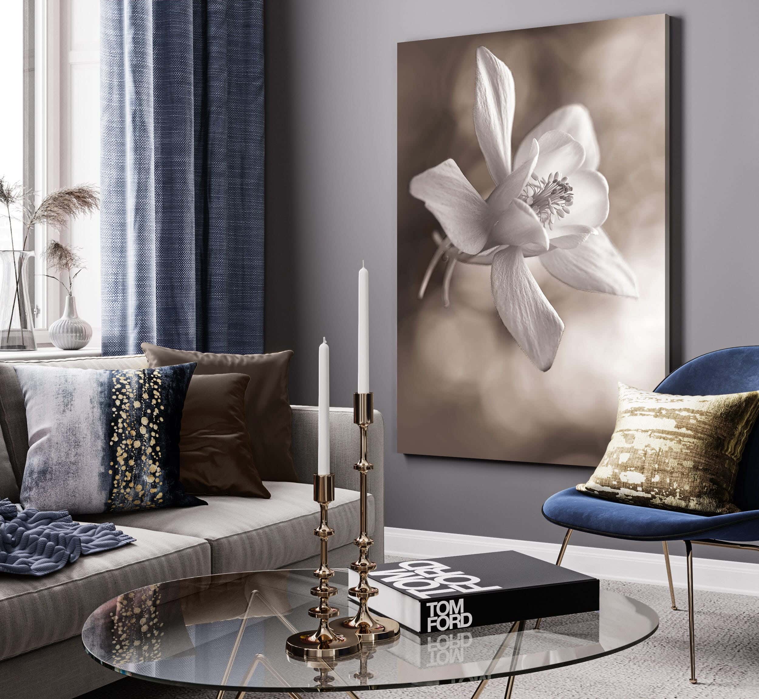Galleria Tableau Natural Wood Printed Painting, 110x80 cm - Multicolor