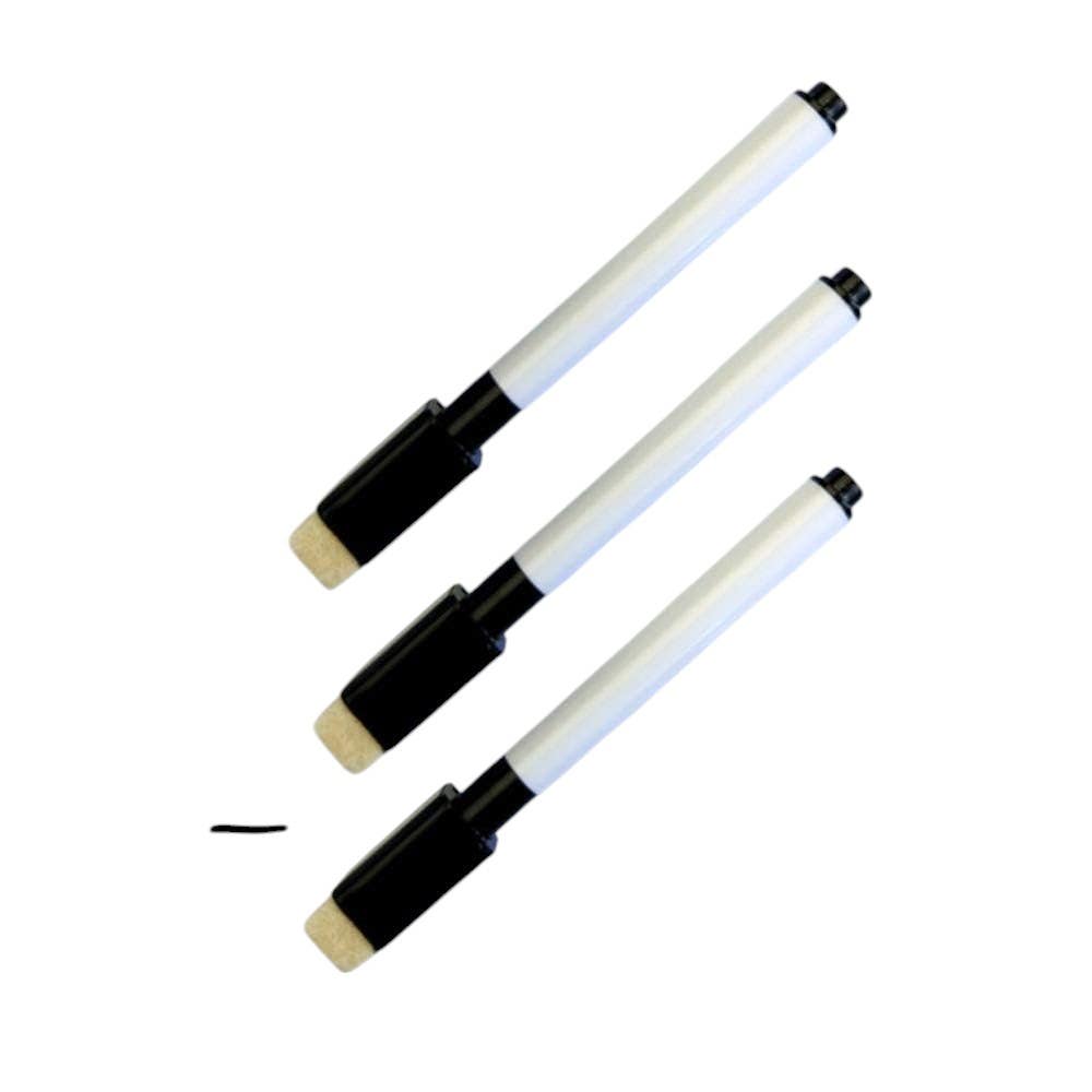 Erasable Design Ribbon Brush, 6 Pieces - White