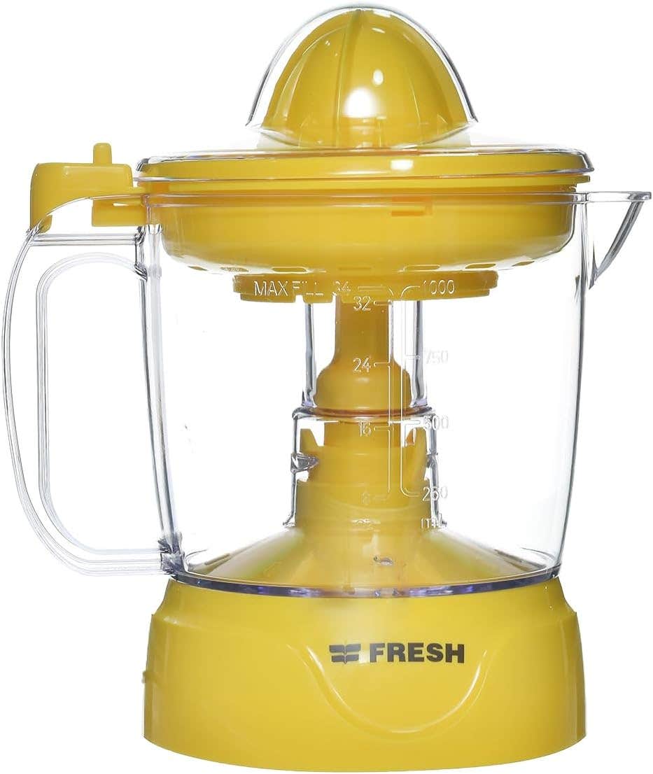 Fresh FJU35WO Electric Citrus Juicer, 1 Liter, 35 Watt - Clear Yellow