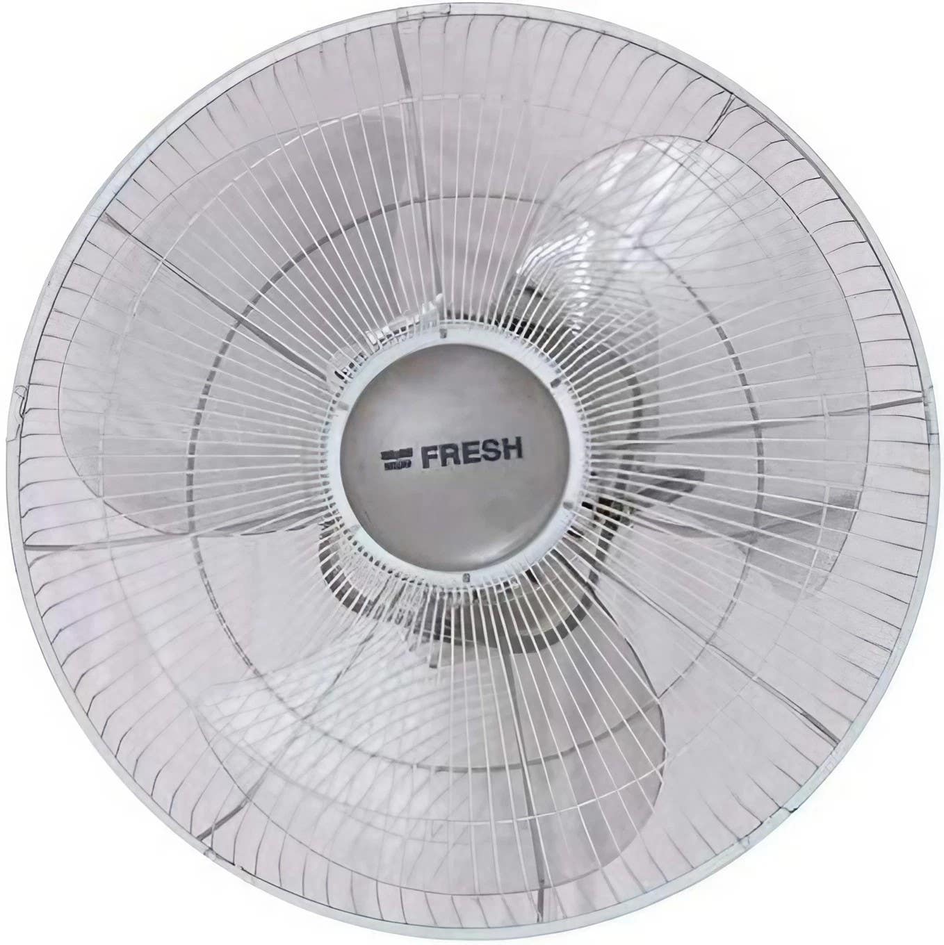 Fresh Karyoka Round Ceiling Fan, 16 Inch, 3 Blades, 3 Speeds - Gray