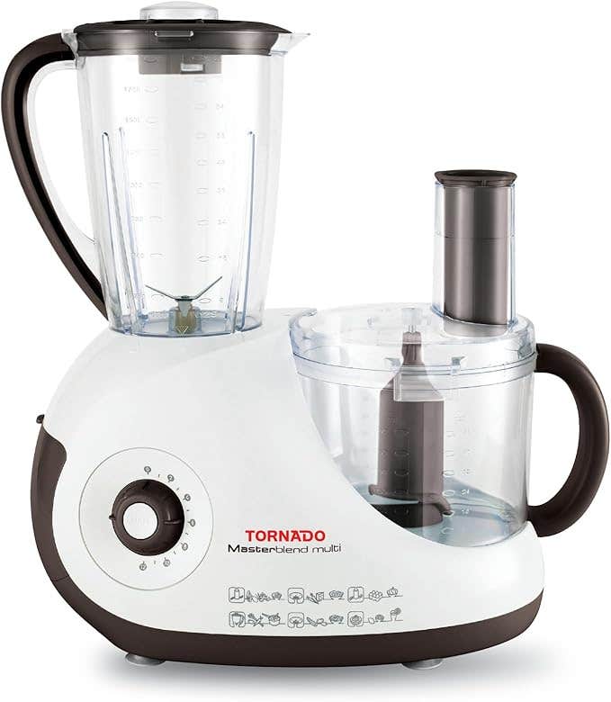 Tornado Food Processor, 750W, 1.5L, FP-9300GL - White Brown