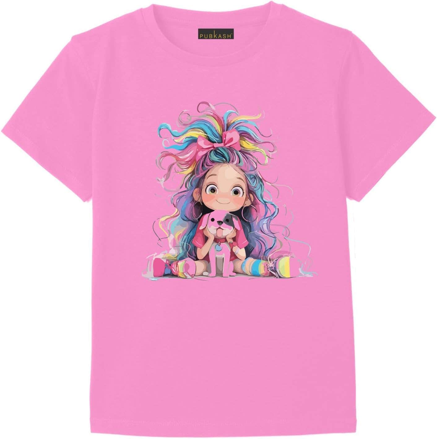 Printed Design Comfortable Cotton Kids T-Shirt