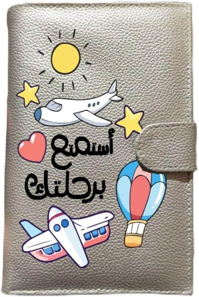 Leather Wallet For Girls, One Sided Printing, Shape 29, 11x17 cm - Silver