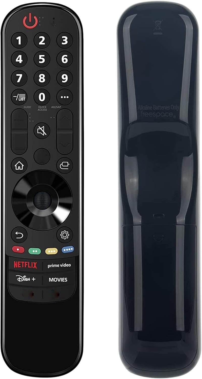 PerFascin Remote Control for LG Magic webOS TV - Black