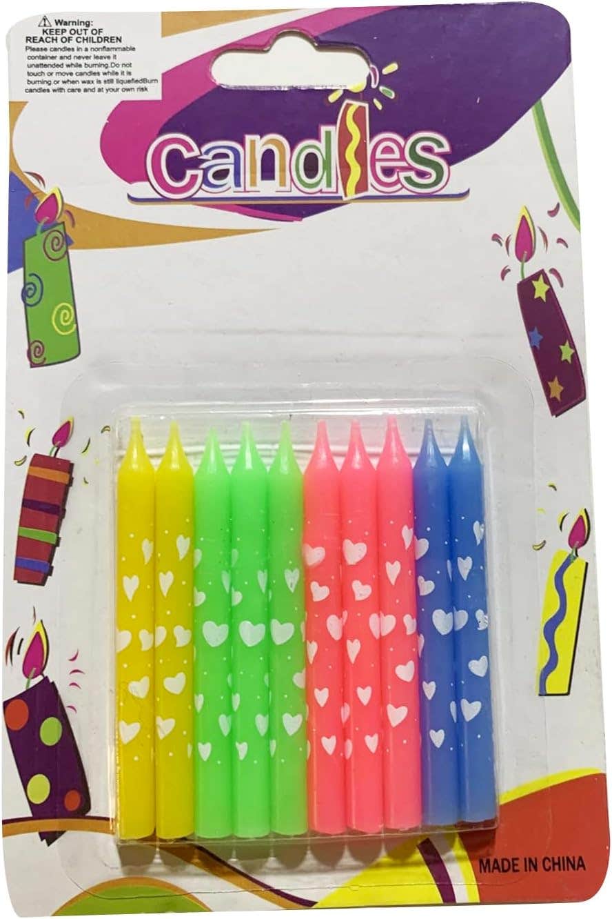 Birthday Candles - Multicolor