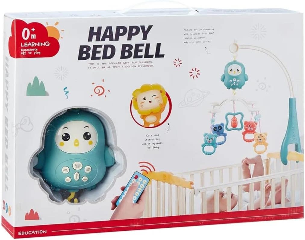 Baby Bed Musical Toy - Multicolor