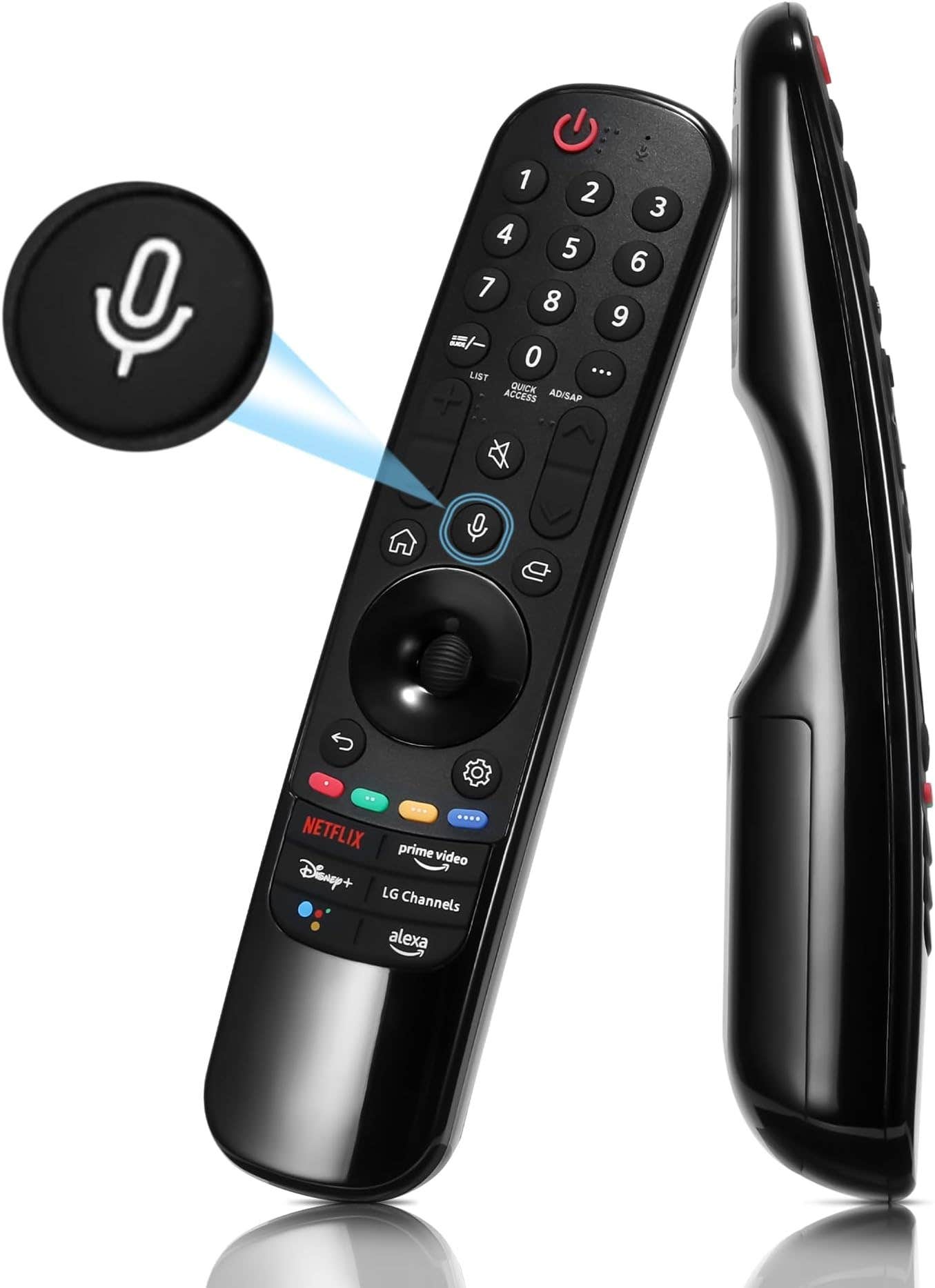 IMAGILIVSPAS Voice Remote Control for LG Smart TV - Black.