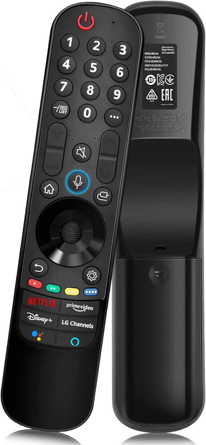 Siawclub Voice Remote Control for LG Smart TV with Pointer and Voice Function - Black